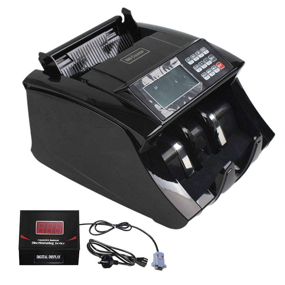 Auto Money Bill Counter Counting Machine Australia Notes with UV MG IR Detector