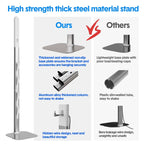 Mershine Vacuum Stand for Dyson G5 | Wall Mount Storage Holder & Docking Station | Compatible with Dyson V6-V15 (G5/V6/V7/V8/V10/V11/V12/V15) | Organizes 6-10 Accessories | Space-Saving