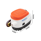 Mershine SEAFLO 12V 1100GPH Automatic Bilge Pump Marine Boat Auto Submersible Pump