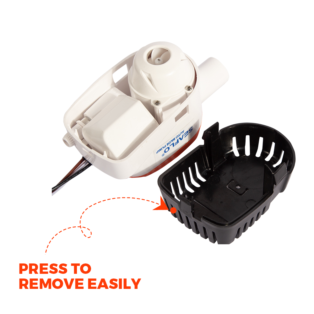 Mershine SEAFLO 12V 1100GPH Automatic Bilge Pump Marine Boat Auto Submersible Pump